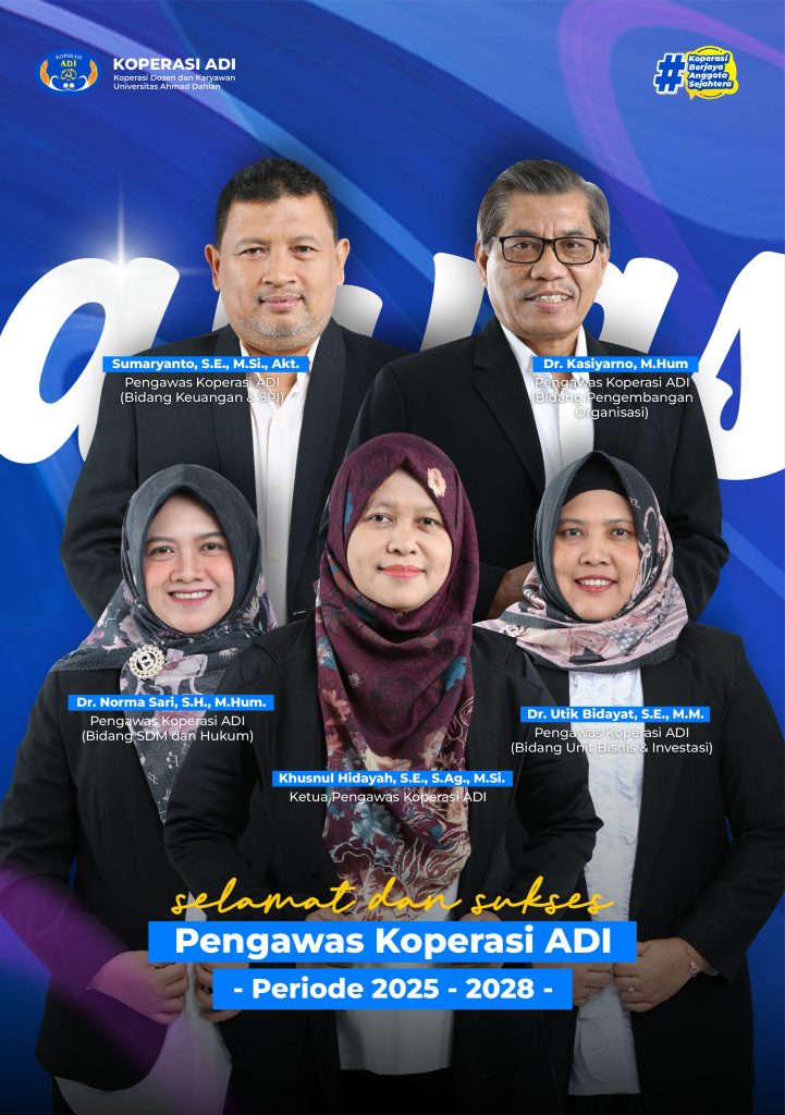 2. UCAPAN SELAMAT DAN SUKSES PENGAWAS KOPERASI ADII (THUMBNAIL WEBSITE)